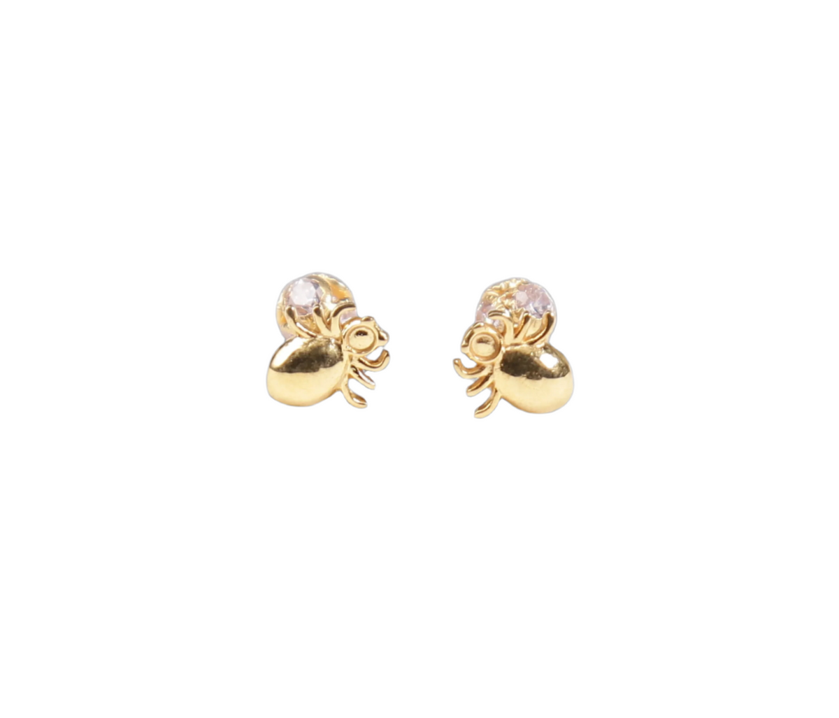 stud cockroach Earring