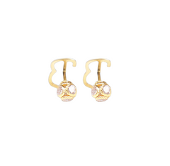 B(1) Letter earring