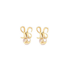 H(1) Letter earring