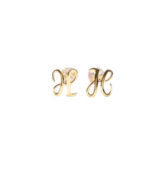 H(1) Letter earring