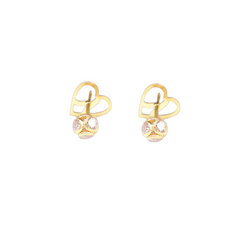 K(2) Letter earring