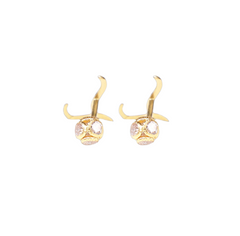 L(1) Letter earring