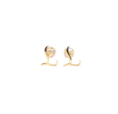 L(1) Letter earring