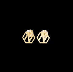 N(2) Letter earrings