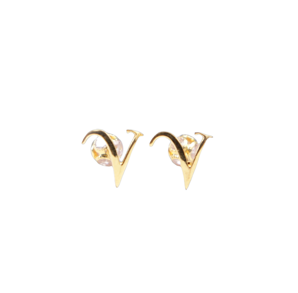 V Word earring